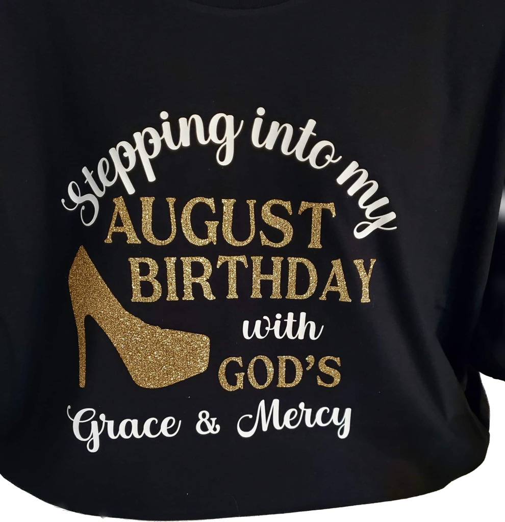 Stepping into my August Birthday