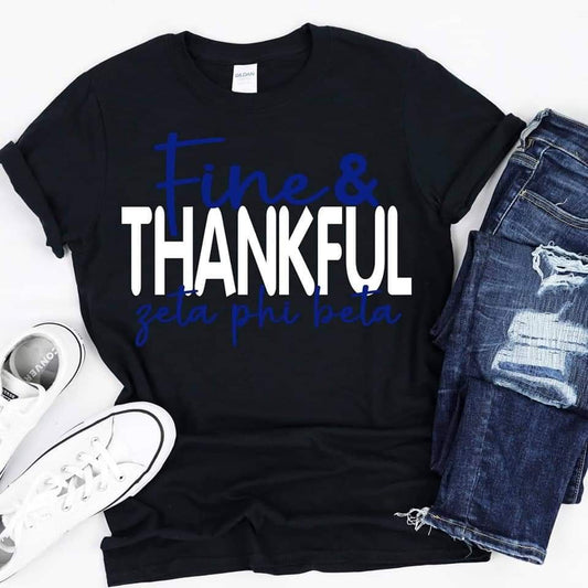 Fine & Thankful - Zeta Phi Beta