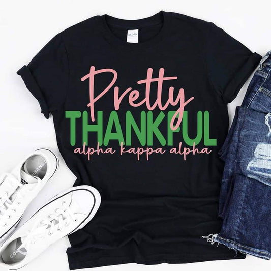 Pretty & Thankful - alpha kappa alpha