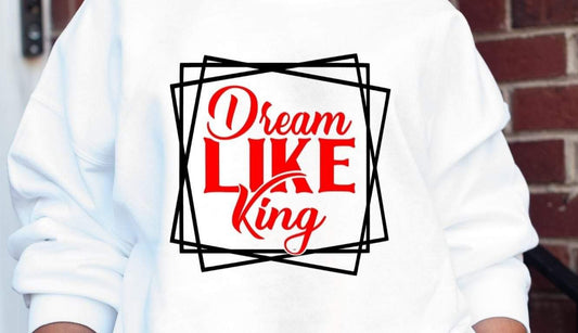 Dream Like King (Black & Red)