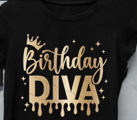 Birthday Diva Shirt